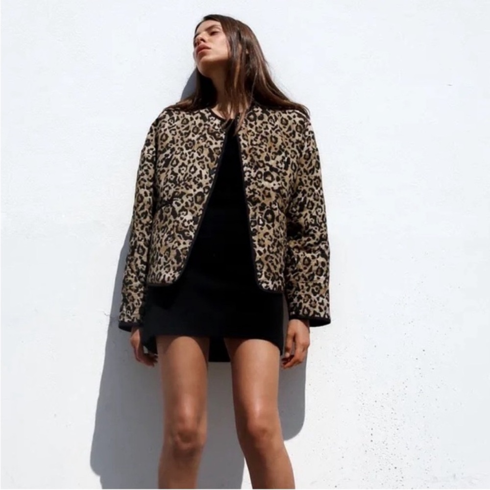 Leopard Print Women's Jacket
